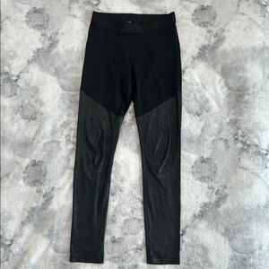 BCBGMaxAzria Black High-Waist Leggings